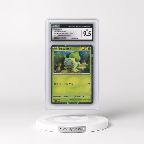 2023 Black Star Promos - Scarlet & Violet SVP EN #046 Bulbasaur - Cosmos Holo (CGC 9.5 MINT+)
