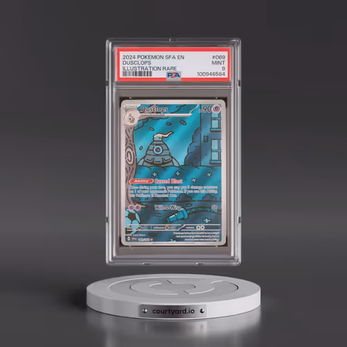 2024 Pokémon Sfa EN-Shrouded Fable #069 Dusclops - Illustration Rare (PSA 9 MINT)