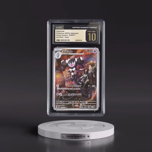 2023 Pokémon Sv2p-Snow Hazard #078 Gothorita - Art Rare (CGC 10 PRISTINE)