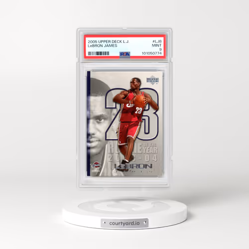 2005 Upper Deck Lebron James #LJ8 LeBron James (PSA 9 MINT)