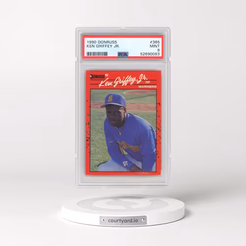 1990 Donruss #365 Ken Griffey Jr (PSA 9 MINT)