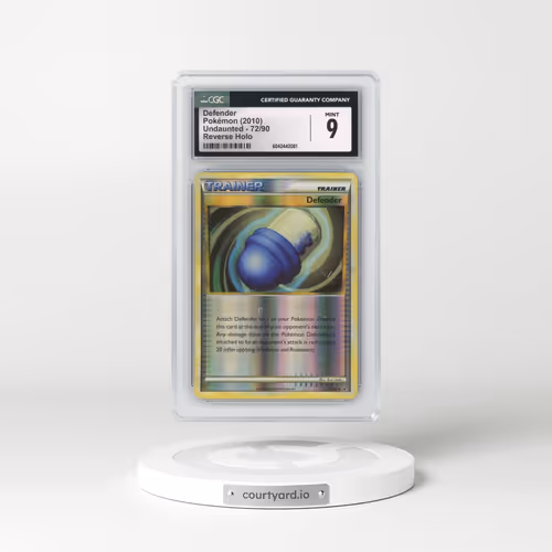 2010 Undaunted #72/90 Defender - Reverse Holo (CGC 9 MINT)