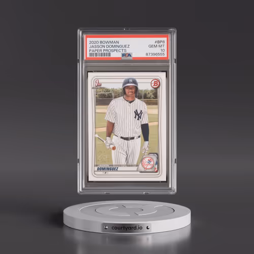 2020 Bowman Paper Prospects #BP8 Jasson Dominguez (PSA 10 GEM MINT)