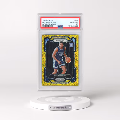 2023 Panini Prizm #179 GG Jackson II - Gold Sparkle (PSA 10 GEM MINT)