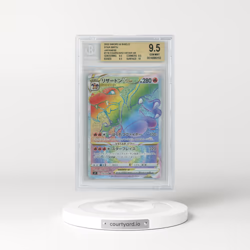 2022 Star Birth #118 Charizard VSTAR - Holo Hyper Rare (BGS 9.5 GEM MINT)