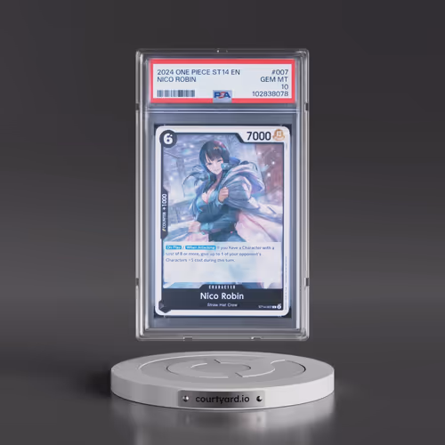 2024 One Piece Starter Deck ST14-3D2Y #007 Nico Robin (PSA 10 GEM MINT)