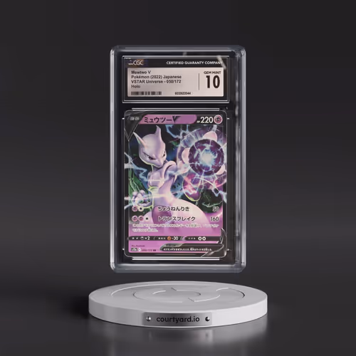 2022 VSTAR Universe #050/172 Mewtwo V - Holo (CGC 10 GEM MINT)