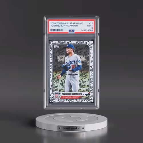 2025 Topps All-Star Game #27 Yoshinobu Yamamoto (PSA 9 MINT)