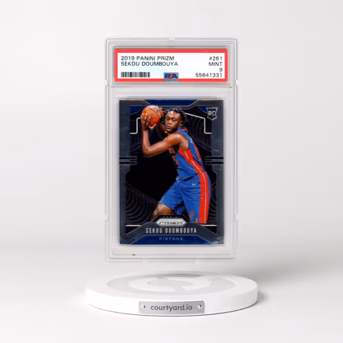 2019 Panini Prizm #261 Sekou Doumbouya (PSA 9 MINT)