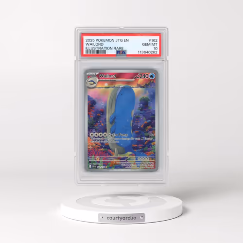 2025 Pokémon Jtg EN-Journey Together #162 Wailord - Illustration Rare (PSA 10 GEM MINT)
