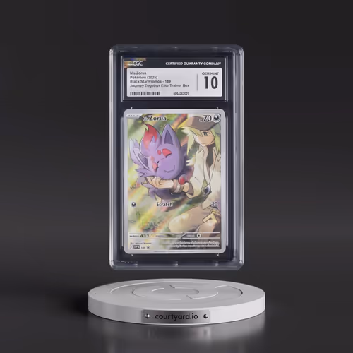 2025 Pokémon Svp EN-SV Black Star Promo #189 N's Zorua - Journey Together Elite Trainer Box (CGC 10