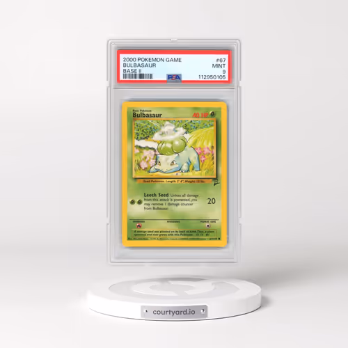 2000 Pokémon Game Base II #67 Bulbasaur (PSA 9 MINT)