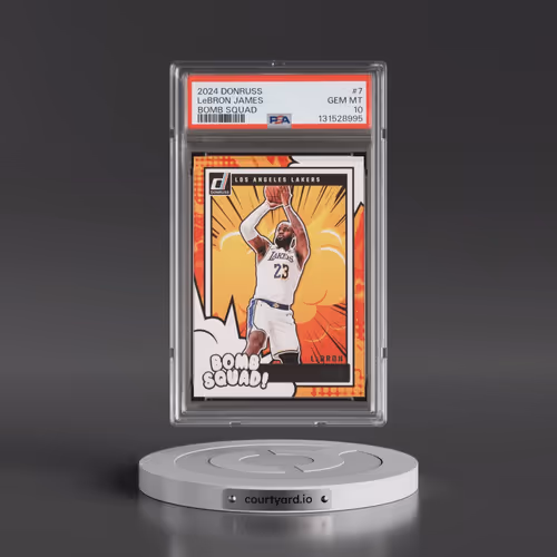 2024 Panini Donruss Bomb Squad #7 LeBron James (PSA 10 GEM MINT)