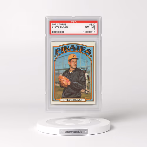 1972 Topps #320 Steve Blass (PSA 8 NM-MT)