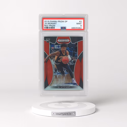 2019 Panini Prizm Draft Picks #2 Ja Morant - Red Prizm (PSA 9 MINT)