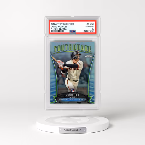 2024 Topps Chrome Youthquake #YQ56 Jung Hoo Lee - Update (PSA 10 GEM MINT)