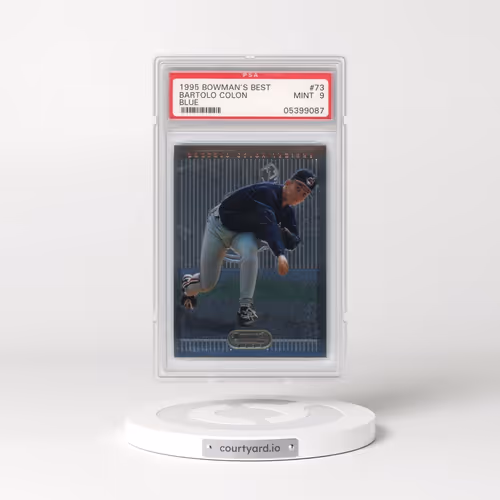 1995 Bowman's Best #73 Bartolo Colon - Blue (PSA 9 MINT)