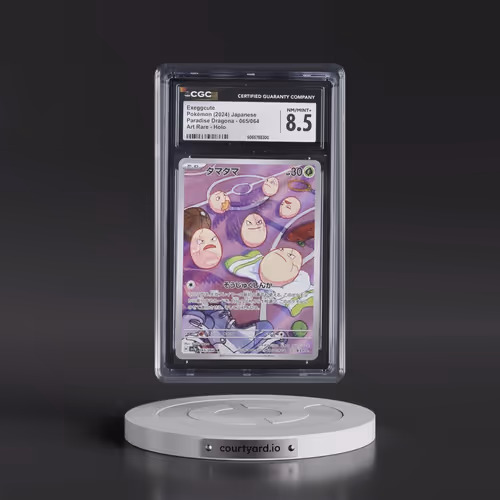 2024 Pokémon Sv7a-Paradise Dragona #065 Exeggcute - Art Rare (CGC 8.5 NM-MT+)