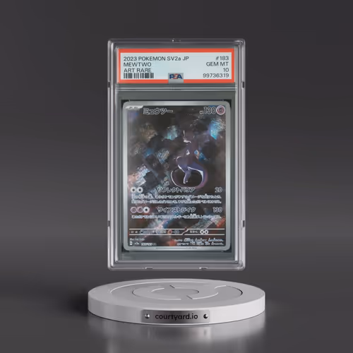 2023 Pokémon Sv2a-Pokemon 151 #183 Mewtwo - Art Rare (PSA 10 GEM MINT)