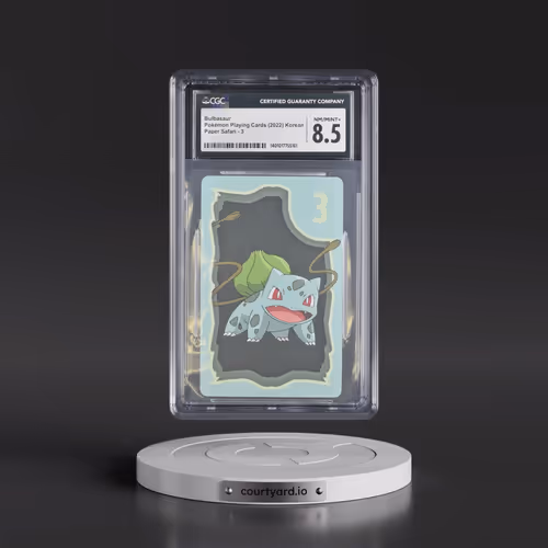 2022 Paper Safari #3 Bulbasaur (CGC 8.5 NM-MT+)