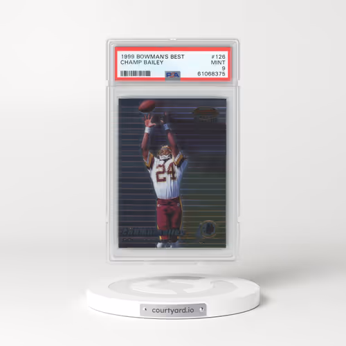 1999 Bowman's Best #126 Champ Bailey (PSA 9 MINT)