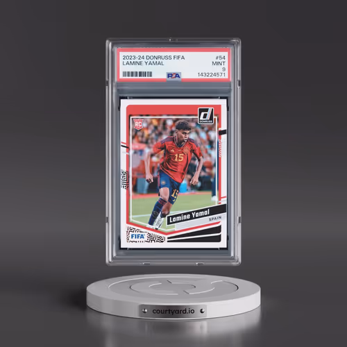 2023-24 Panini Donruss FIFA #54 Lamine Yamal (PSA 9 MINT)