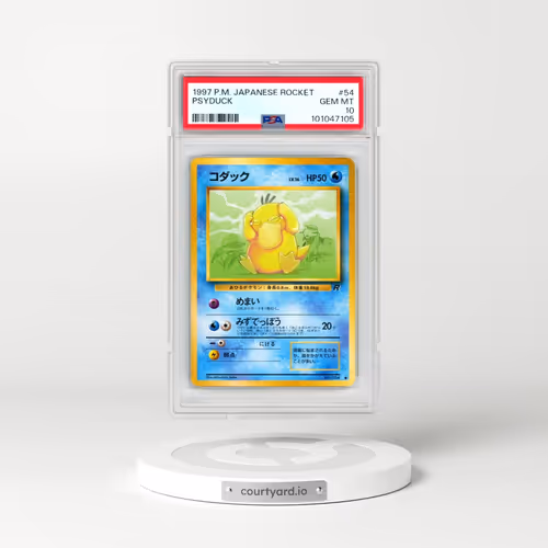 1997 Pokémon Rocket #54 Psyduck (PSA 10 GEM MINT)