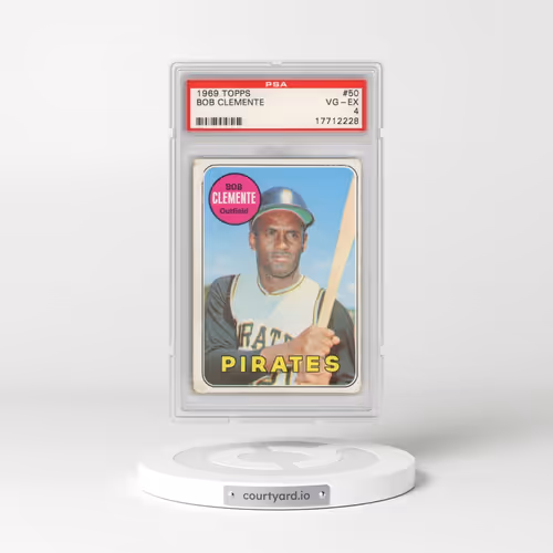 1969 Topps #50 Bob Clemente (PSA 4 VG-EX)
