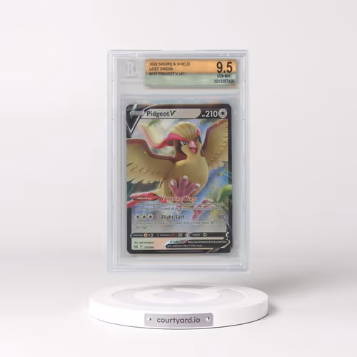 2022 Lost Origin #137 Pidgeot V - Holo (BGS 9.5 GEM MINT)