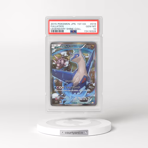 2015 Pokémon Legendary Shine Collection #019 Latios - 1st Edition Full Art (PSA 10 GEM MINT)