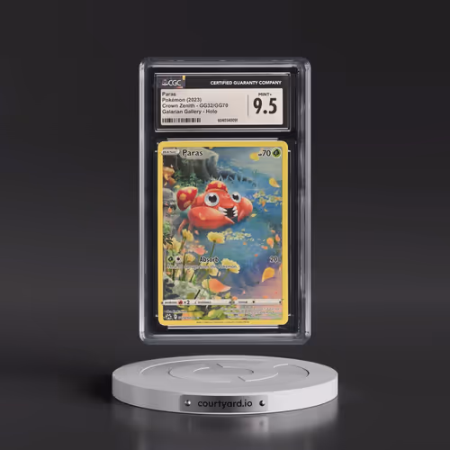 2023 Crown Zenith #GG32/GG70 Paras - Galarian Gallery Holo (CGC 9.5 MINT+)