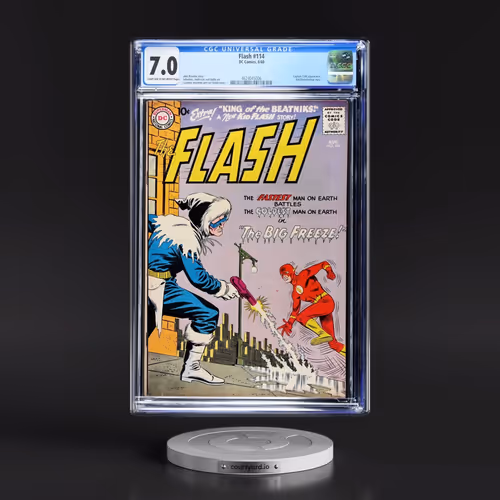 Flash #114 CGC 7.0 Light Tan to Off-white Pages (DC Comics, 8/60) - Universal