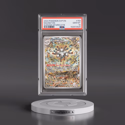 2024 Pokémon Svp EN-SV Black Star Promo #159 Magneton - Surging Sparks Elite Trainer Box (PSA 10 GEM