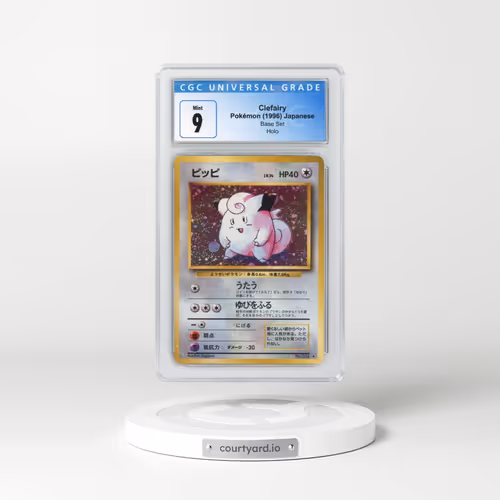 1996 Japanese Base Set Clefairy - Holo (CGC 9 MINT)