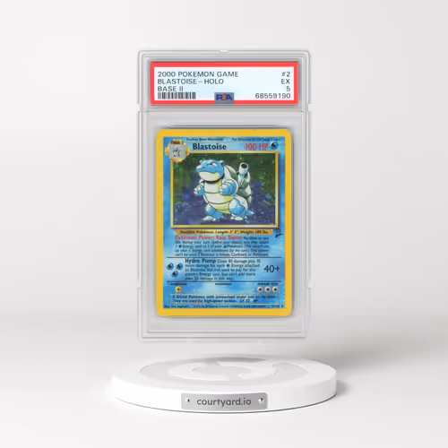 2000 Pokémon Game Base II #2 Blastoise - Holo (PSA 5 EX)