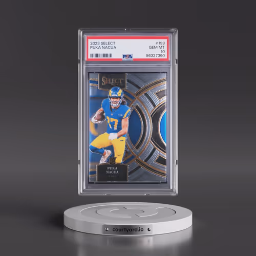 2023 Panini Select #199 Puka Nacua (PSA 10 GEM MINT)