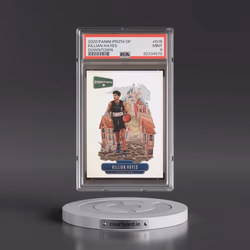 2020 Panini Prizm Draft Picks Downtown #D16 Killian Hayes (PSA 9 MINT)