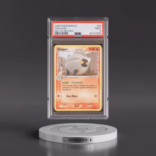 2005 Pokémon EX Delta Species #54 Shelgon (PSA 9 MINT)