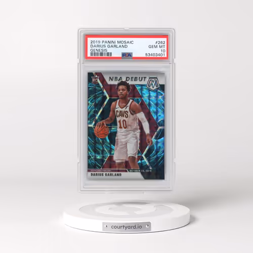 2019 Panini Mosaic #262 Darius Garland - Genesis (PSA 10 GEM MINT)