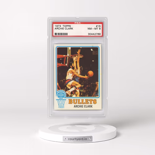 1973 Topps #15 Archie Clark (PSA 8 NM-MT)