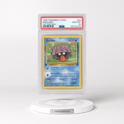 1999 Pokémon Fossil #54 Shellder - 1st Edition (PSA 10 GEM MINT)