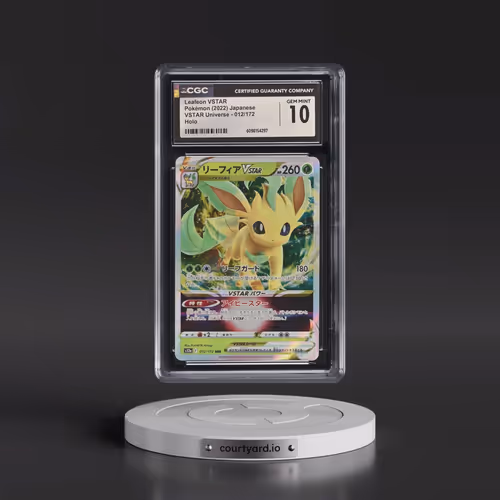 2022 VSTAR Universe #012/172 Leafeon VSTAR - Holo (CGC 10 GEM MINT)
