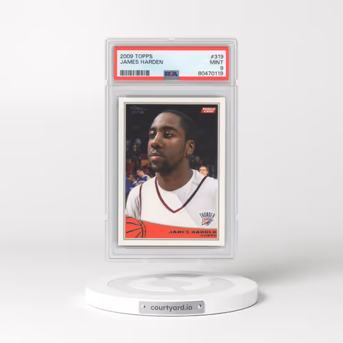 2009 Topps #319 James Harden (PSA 9 MINT)