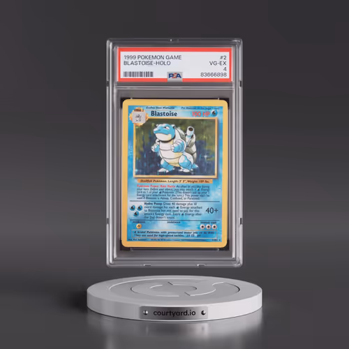 1999 Pokémon Game #2 Blastoise - Holo (PSA 4 VG-EX)