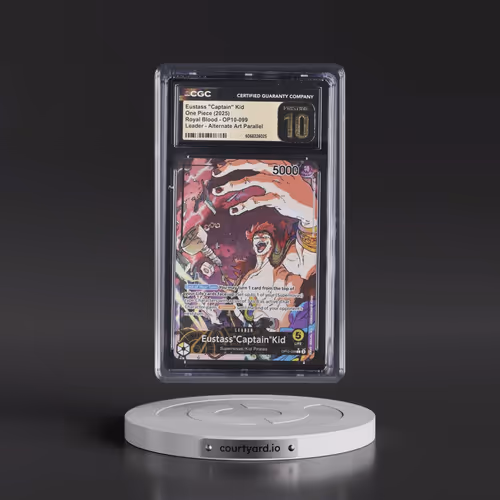 2025 Royal Blood (OP10) - English #OP10-099 Eustass "Captain" Kid - (Map Text Box) Alt Art (CGC 10 P