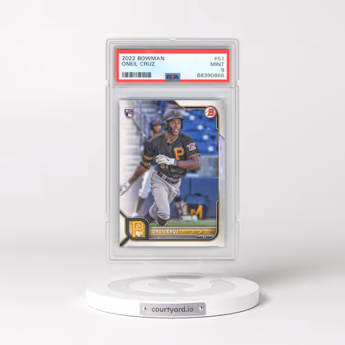 2022 Bowman #51 Oneil Cruz (PSA 9 MINT)