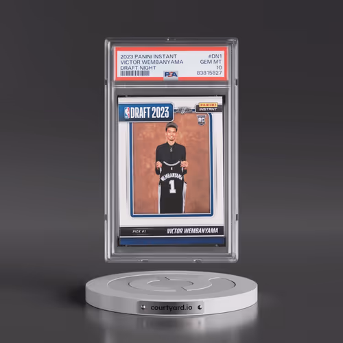 2023 Panini Instant Draft Night #DN1 Victor Wembanyama (PSA 10 GEM MINT)