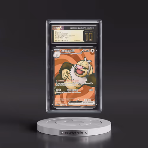 2024 Surging Sparks - SSP EN #227/191 Slaking ex - Ultra Rare Holo (CGC 10 PRISTINE)
