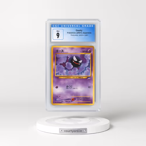 2001 Darkness, and to Light Gastly (CGC 9 MINT)