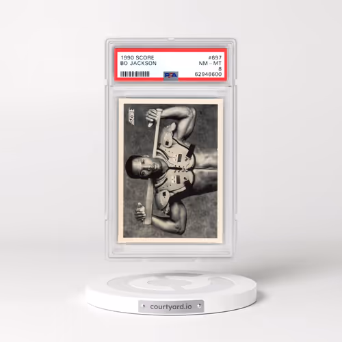 1990 Score #697 Bo Jackson (PSA 8 NM-MT)